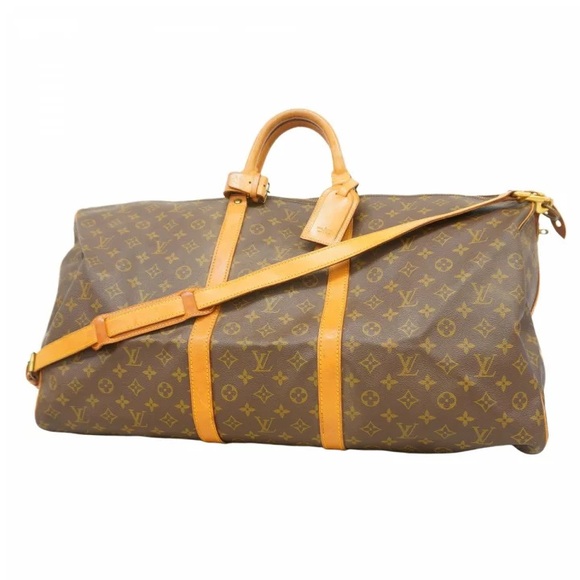 Authentic Louis Vuitton keepall 60 bandouliere travel unisex with strap - Picture 1 of 15